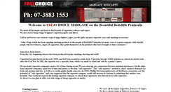 Desktop Screenshot of freechoicemargate.com.au